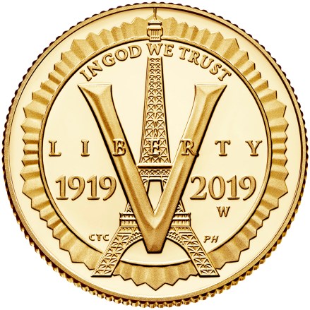 2019-american-legion-100th-anniversary-commemorative-gold-proof-five-dollar-obverse